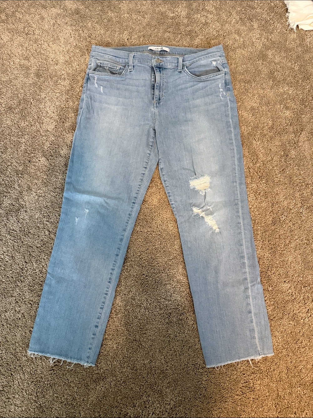 Joe’s Jeans- Lara Mid Ride Straight Ankle - size 32
